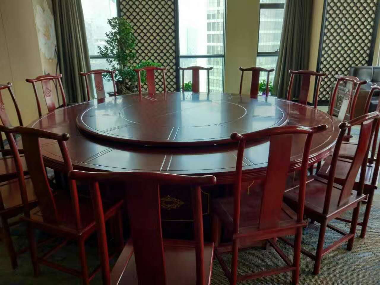 中今酒店電動餐桌